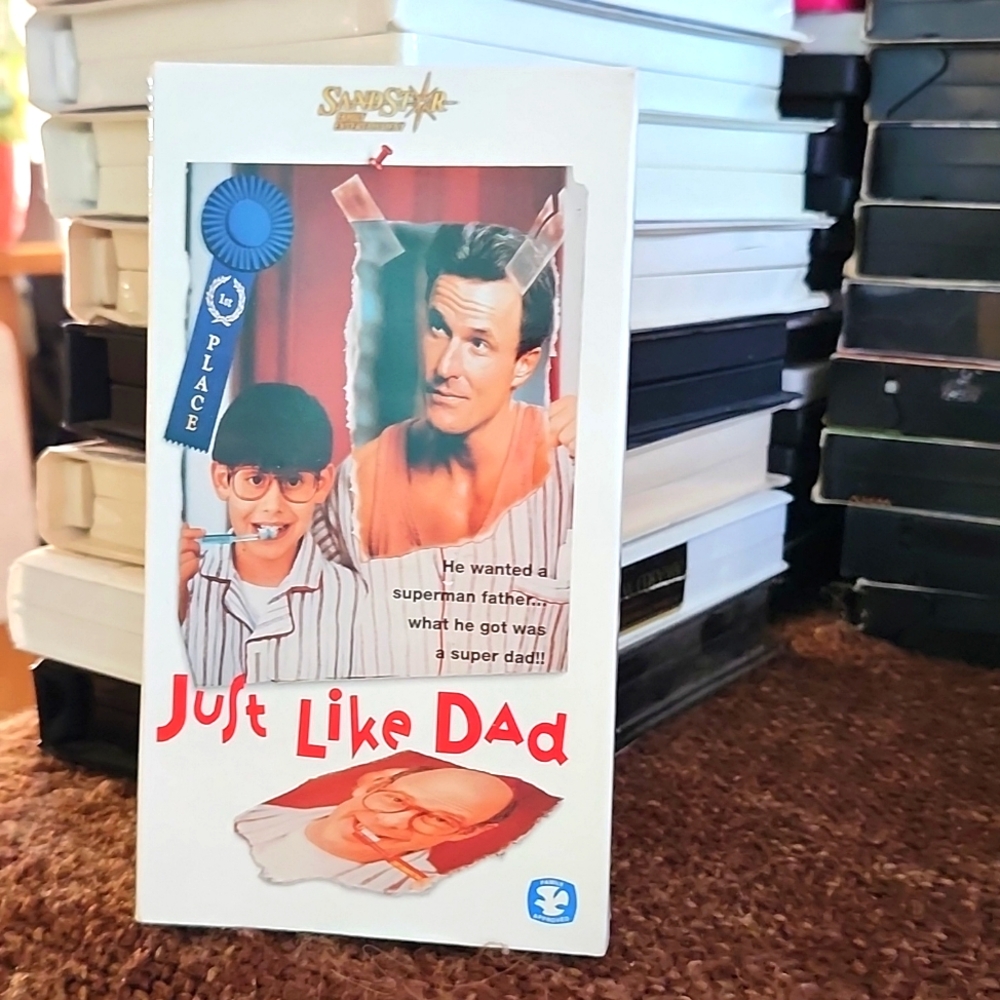 VHS TAPE - "Just Like Dad"